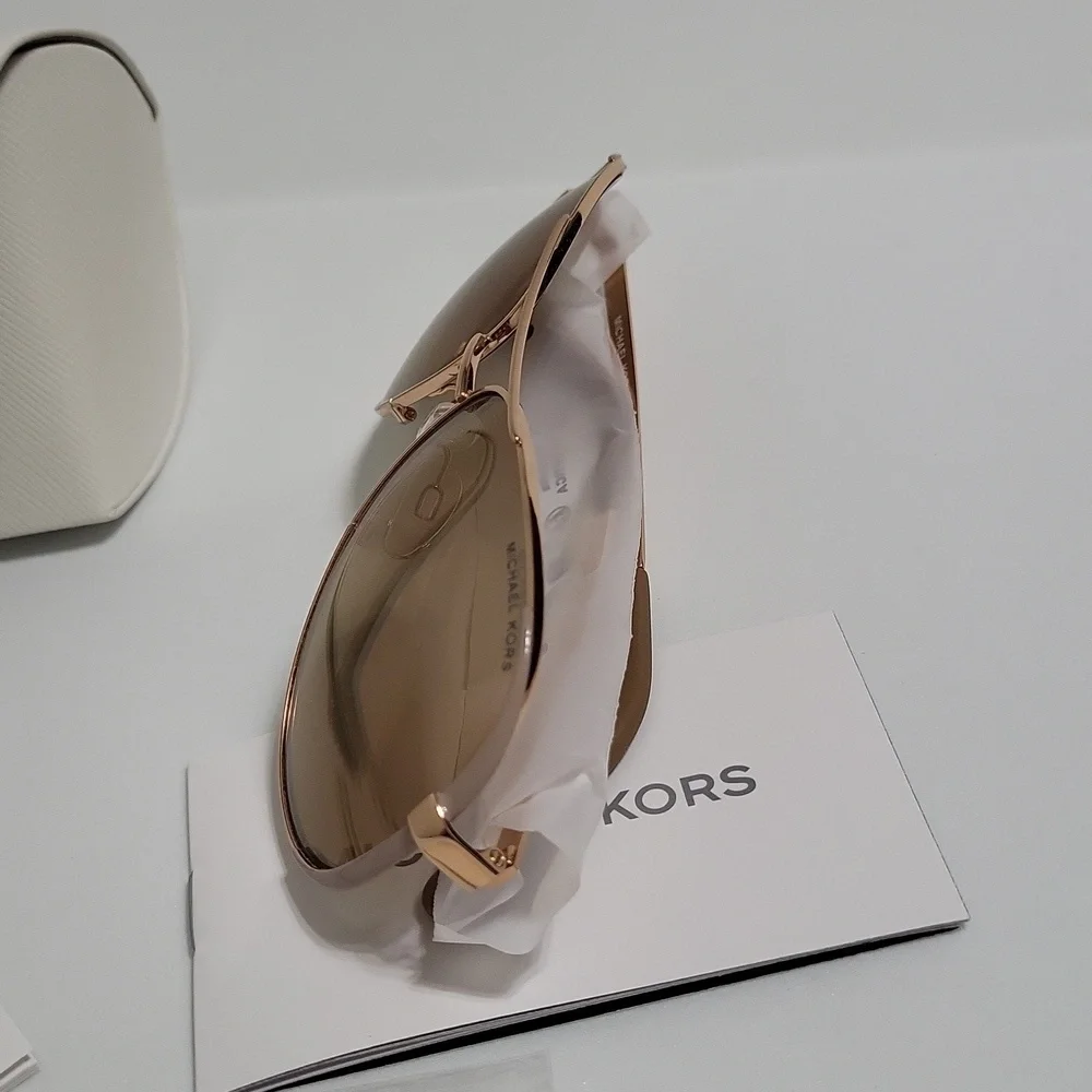 Michael Kors Rose Gold Womens Sunglasses
